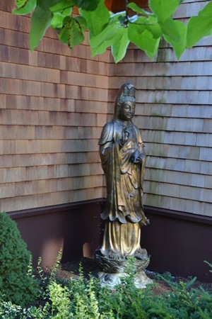 Kannon in the Vermont Zen Center Garden